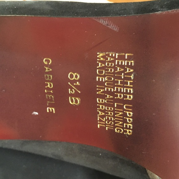 Black suede heels - Picture 6 of 8